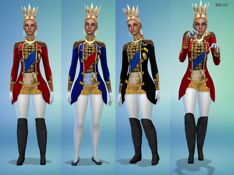 royal outfits for sims 4